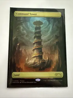Command Tower 0002 Promo Magic The Gathering Avatar PRM NM FOIL - Image 1