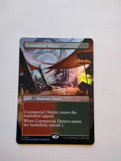 Commercial District (Borderless) Murders at Karlov Manor Foil - Image 1