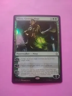 Nissa, Genesis Mage Hour of Devastation Foil - Image 1