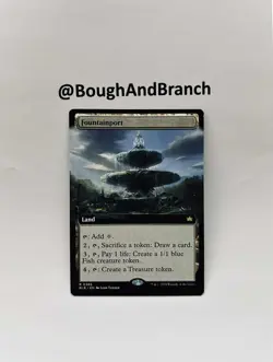 Fountainport (Extended Art) Bloomburrow Regular - Image 1