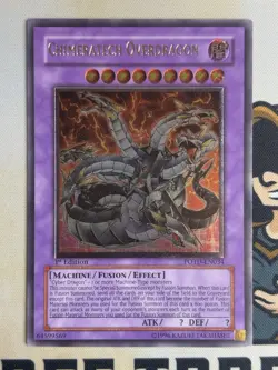 Chimeratech Overdragon POTD-EN034 Ultimate Rare 1st Edition YuGiOh! NM EURO - Image 3