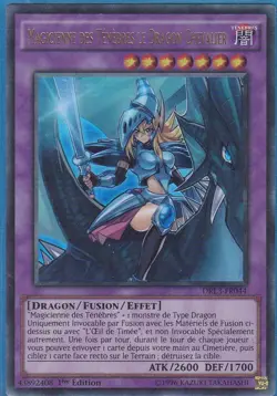 Yu-Gi-Oh! Magicienne des Tenebres le Dragon Chevalier DRL3-FR044 1ere Ed UR NEUF - Image 1