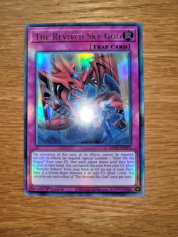 Yugioh The revived Sky God MP22-EN273 Ultra Rare English 1st Edition - Image 1