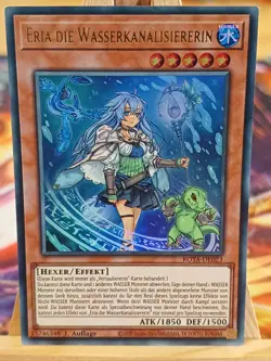 Eria die Wasserkanalisiererin ROTA-DE023 Ultra Rare Deutsch NM YUGIOH - Image 1