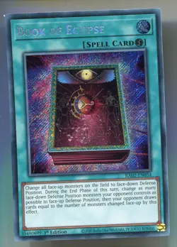 Yu-Gi-Oh! Book of Eclipse Secret Rare RA02-EN054 Buch der Verfinsterung - Image 1