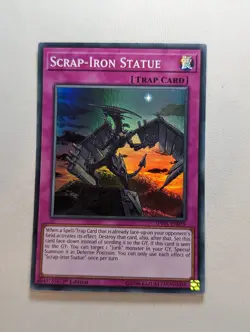 Yu-Gi-Oh! - Scrap-Iron Statue - (SPWA-EN059) - 1st Edition - Image 1