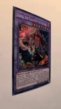 Zoroa, the Magistus Verethragna - BLMM-EN045 - Secret Rare - 1st Edition Yugioh - Image 2