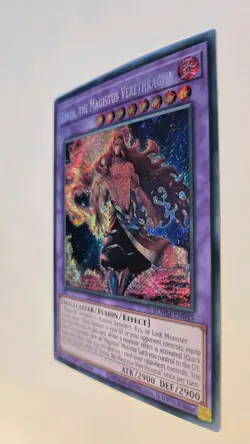 Zoroa, the Magistus Verethragna - BLMM-EN045 - Secret Rare - 1st Edition Yugioh - Image 3
