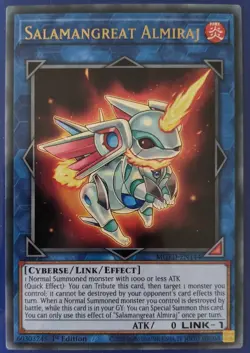 YuGiOh Salamangreat Almiraj Rare 1st Edition LD10-EN051 - Image 1