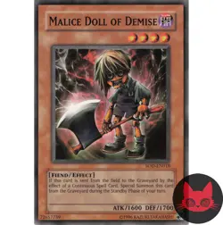 Yugioh Malice Doll of Demise SOD-EN018 Common NM - Image 1