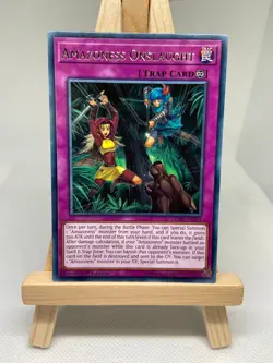 Amazoness Onslaught - Rare 1st Edition LEDU-EN011 - NM - YuGiOh - Image 1