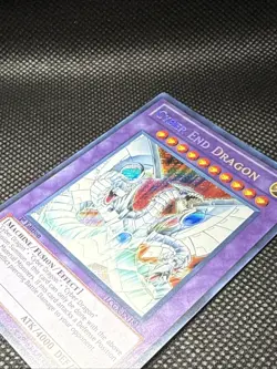 Yugioh Cyber End Dragon LCGX-EN181 1st Edition Secret Rare NM - Image 4
