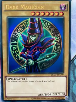 Yugioh Dark Magician YGLD-ENC09 Ultra Rare NM - Image 1