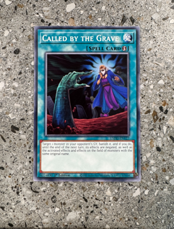 Yugioh TCG Called by the Grave L5DD-ENY27 1st Edition NM-M Combined Ship - Image 1