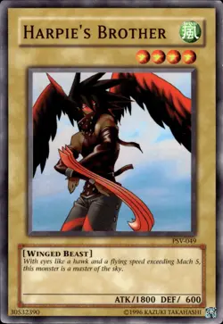 Harpie's Brother - PSV-049 - LP - YuGiOh - Image 1