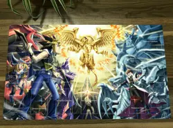 Yu-Gi-Oh! Yugioh TCG Playmat Duel Monsters CCG Card Game Mat & Bag Gift - Image 1