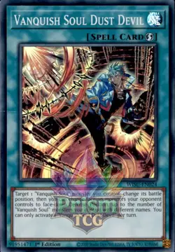 Vanquish Soul Dust Devil Super Rare #WISU-EN024 Yugioh Super Rare - Image 1