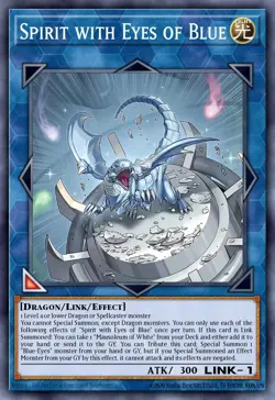 Yugioh SDWD-EN033 - Spirit with Eyes of Blue - Ultra Rare - Image 1