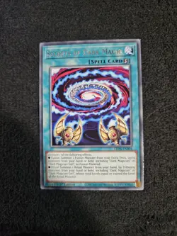 Secrets of Dark Magic - LED6-EN004 - VLP - Rare - 1st ed - Yugioh - Image 1