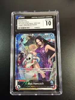 2025 ONE PIECE PROMOS PSA MAGAZINE EXCLUSIVE #038 BOA HANCOCK CGC 10 - Image 1