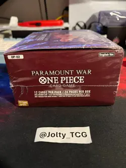 One Piece Paramount War Booster Box OP-02 English Sealed 811039039080 - Image 2