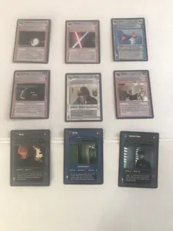Lott of 2400 Star Wars CCG Light/Dark Side Cards - Image 2