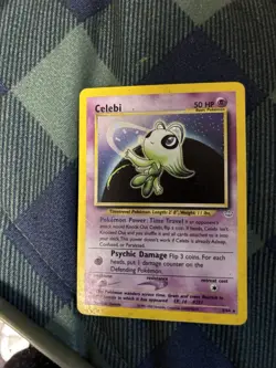 Pokemon TCG Celebi Neo Revelation Holo Rare Card 3/64 Unlimited - Image 3