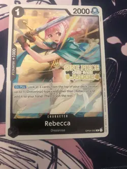 Rebecca (Judge Pack Vol. 6) OP04-092 One Piece Promotion Cards Foil - Image 1