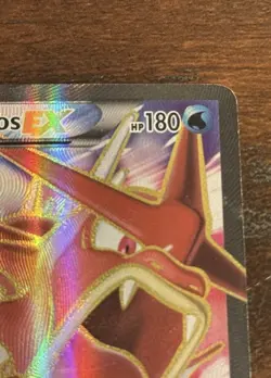 Pokemon Gyarados EX TCG Full Art Holo Ultra Rare Card 114/122 XY-Breakpoint - Image 2