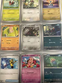 Pokemon Card Lot w/ Holos, Rares & Trainer Cards – Binder Collection - Image 4