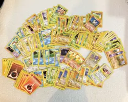 Lot Of 200 Mixed Pokemon Cards Mostly From The Year 2000 Some 1999 - Image 1