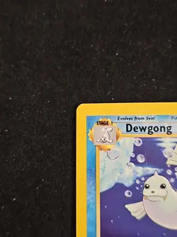 Pokemon TCG Dewgong Base Set 025/102 1995 Regular Card LP - Image 2