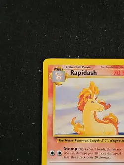 Pokemon TCG Rapidash Jungle 44/64 Unlimited Uncommon Card LP Condition - Image 2