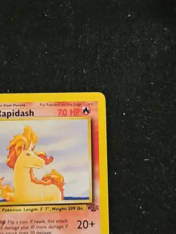 Pokemon TCG Rapidash Jungle 44/64 Unlimited Uncommon Card LP Condition - Image 3