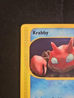 Krabby Expedition E-Reader 115/165 LP NM Pokemon TCG WOTC Vintage Card Common - Image 2