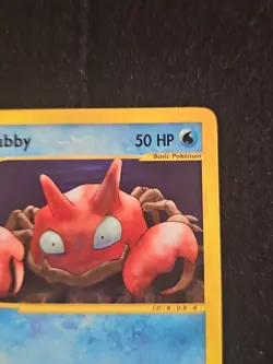 Krabby Expedition E-Reader 115/165 LP NM Pokemon TCG WOTC Vintage Card Common - Image 3