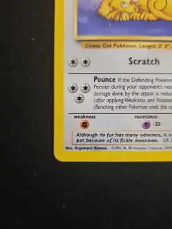 Pokemon TCG Persian Jungle Unlimited Uncommon Card 42/64 LP Condition Vintage - Image 5