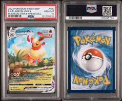 Pokemon TCG Flareon VMAX SWSH180 Sword & Shield Promo Card Holo PSA 10 - Image 1