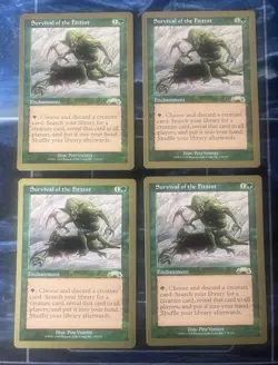 X4 Survival of the Fittest World Championship 1998 MTG Magic the Gathering - Image 1