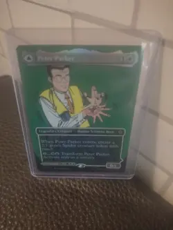 Peter Parker (0232) (Borderless) Marvel's Spider-Man Foil MTG - Image 1