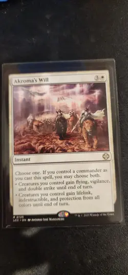 Akroma's Will R Commander: The Lost Caverns of Ixalan 125 NM - Image 1