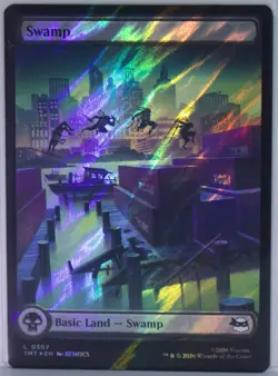 Swamp (0307) [New, Near Mint] *Surge Foil* {TMNT SLD} - Image 1