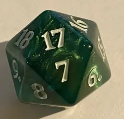 Magic the Gathering - MTG - Zendikar Rising - 20 Sided Die - Image 3