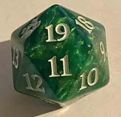 Magic the Gathering - MTG - Zendikar Rising - 20 Sided Die - Image 4