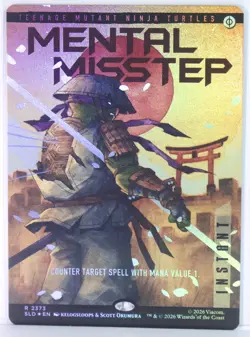 Mental Misstep (2373) [New, Near Mint] *Foil* {TMNT SLD} - Image 1
