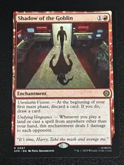 MTG Universes Beyond: Spider-man Shadow of the Goblin 0087 NM Rare - Image 1