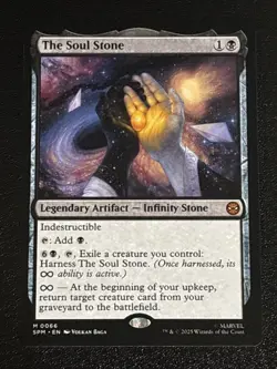 MTG Universes Beyond: Spider-man The Soul Stone 0066 NM Mythic - Image 1
