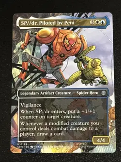 MTG Universes Beyond: Spider-man SP dr, Piloted by Peni Borderless 0199 NM - Image 1