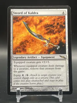 MTG Magic the Gathering Sword of Kaldra (251/306) Mirrodin LP - Image 1