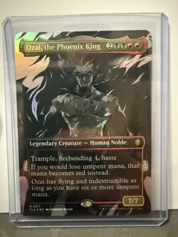 Ozai, The Phoenix King (0311) (Borderless) (Foil) - Avatar: The Last Airbender - Image 1